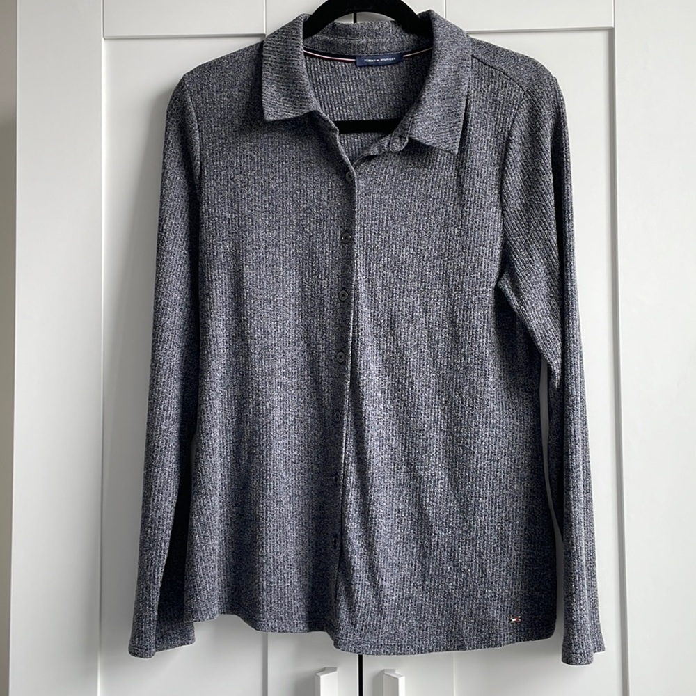 Tommy Hilfiger Gray Top